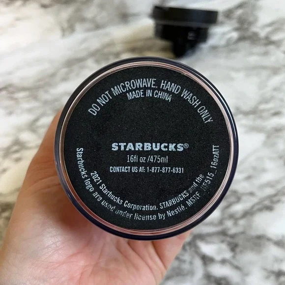 Starbucks 16oz 2022 Merry And Bright Festive Travel Tumbler Mug Lid - Picture 5 of 5